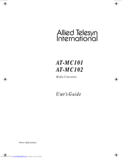 Allied Telesis AT-MC101 User Manual