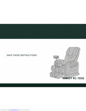 Remedy RC-722Q Instructions Manual