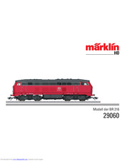 Marklin 29060 User Manual