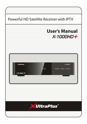 UltraPlus X-1000HD+ User Manual