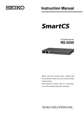 Seiko NS-2250 Instruction Manual