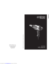STEINEL HG 2520 E Information