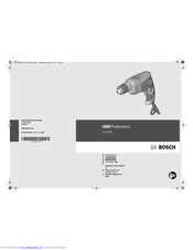 Bosch GBMProfessional 10RE Original Instructions Manual