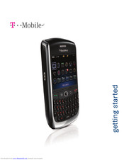 Blackberry T-MOBILE CURVE 8900 Getting Started