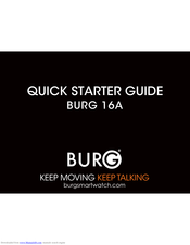Burg 16A Quick Starter Manual
