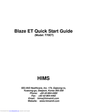 HIMS BLAZE ET Quick Start Manual