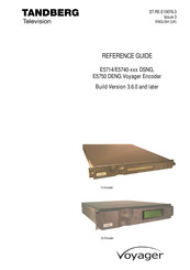 TANDBERG E5750 DENG Voyager Reference Manual