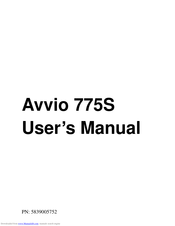 Avvio 775S User Manual