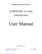 EUROCOM E1 mux User Manual