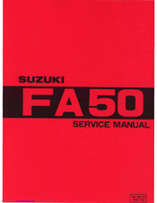Suzuki FA50 Service Manual