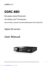 miniDSP DDRC-88D User Manual