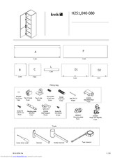 Kvik H251,040-080 Assembly Instructions Manual
