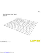 Lumos GSX Installation Manual