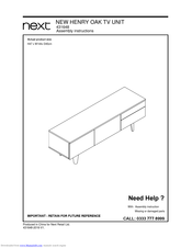 Next 431648 Assembly Instructions Manual