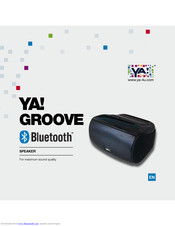 YA! GROOVE Instruction Manual