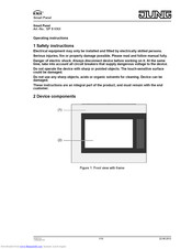 Jung SP 9 KNX Operating Instructions Manual