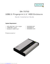 Digitus DA-70702 Quick Installation Manual