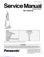 Panasonic MC-V5269-00 Service Manual