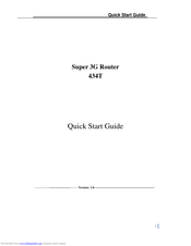 Solwise 434T Quick Start Manual