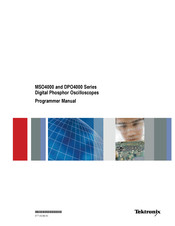 Tektronix MSO4032 Programmer's Manual