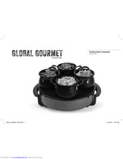 Global Gourmet WG004 Instruction Manual