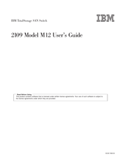 IBM 2109 Model M12 User Manual