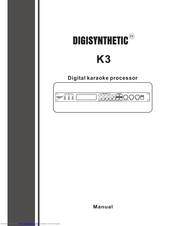 DIGISYNTHETIC K3 Manual