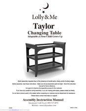 Lolly & Me TAYLOR Assembly & Instruction Manual