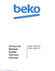 Beko RSNE 445E35 W User Manual