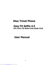 Zte Blade C310 User Manual