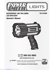 PowerSmith PSL10700W Operator's Manual