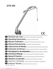 Ikra ETR 350 Operating Instructions Manual