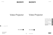 Sony VPL-VZ1000 Quick Reference Manual