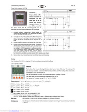 Beluk BLR-CM Commissioning Instructions