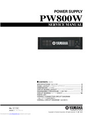 Yamaha PW800W Service Manual