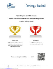 Elterm redline ashn Operating And Assembly Manual