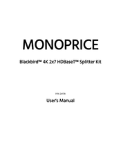 Monoprice Blackbird User Manual