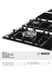 Bosch PCH345D Instruction Manual