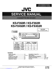 JVC KS-FX453R Service Manual