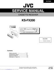 JVC KS-FX200 Service Manual