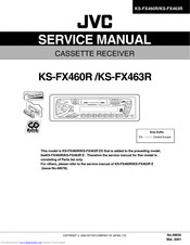 JVC KS-FX460R Service Manual