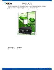 Seada G4K User Manual