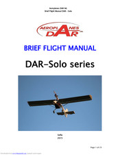Aeroplanes DAR DAR-Solo series Brief Flight Manual