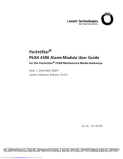 Lucent Technologies PacketStar User Manual