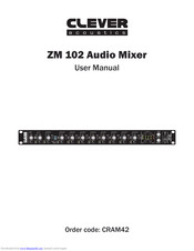 Clever Acoustics ZM 102 User Manual