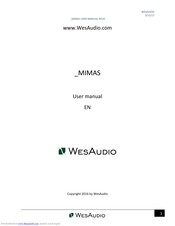 WesAudio _MIMAS User Manual
