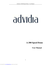 advidia A-300 User Manual