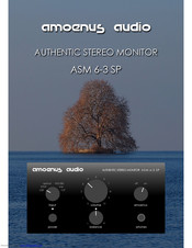 Amoenus audio ASM 6-3 Manual