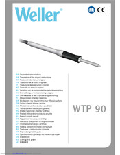 Weller WTP 90 Translation Of The Original Instructions