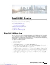 Cisco NCS 1001 Manual